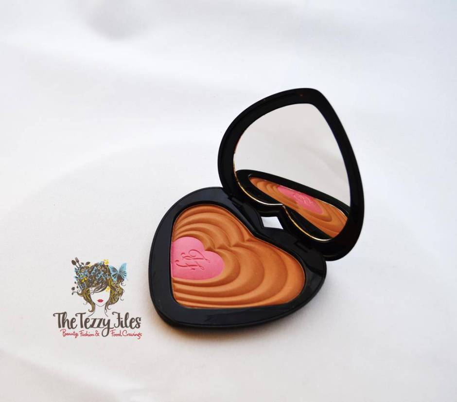Too Faced Soul Mates Blushing Bronzer review ross and rachel (1)