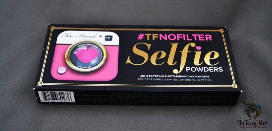 too faced no filter selfie #TFNoFilter Selfie Powders review4
